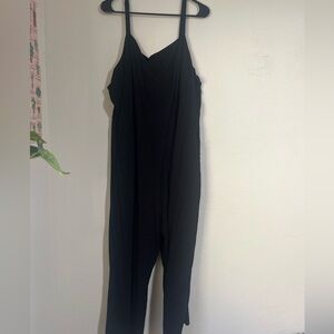 Old Navy: Women’s Black Sleeveless Back Tie Jumpsuit